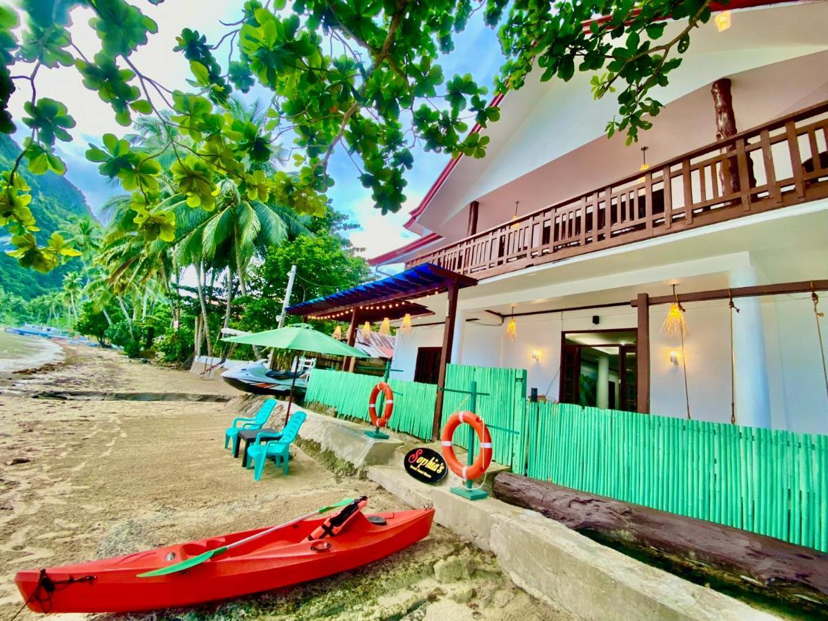 Sophias Beach Guest House El Nido Dış mekan fotoğraf